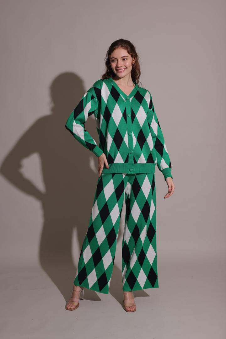 Dutch Coord Set (Green & Black)