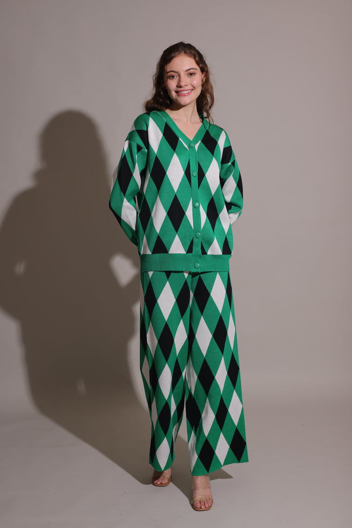 Dutch Coord Set (Green & Black)