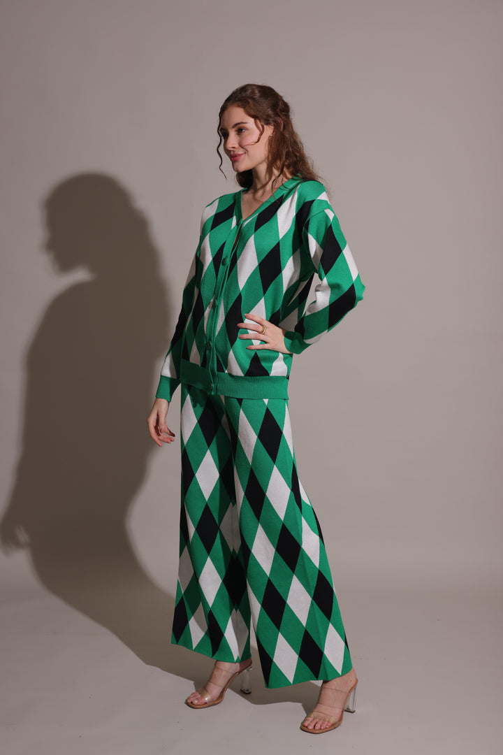 Dutch Coord Set (Green & Black)