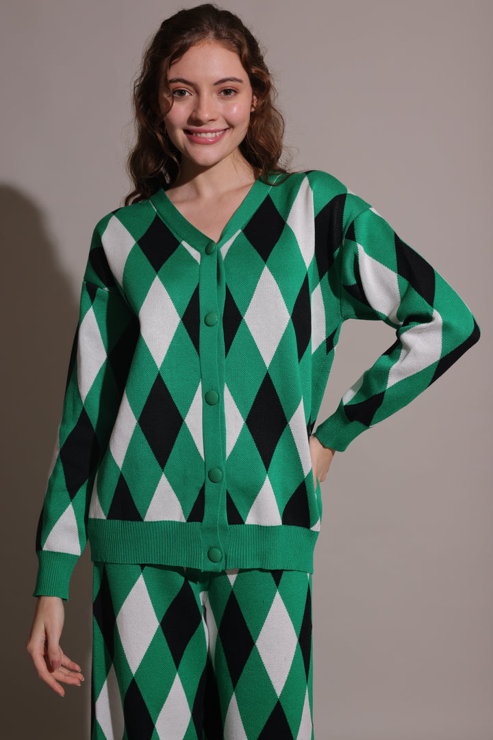 Dutch Coord Set (Green & Black)