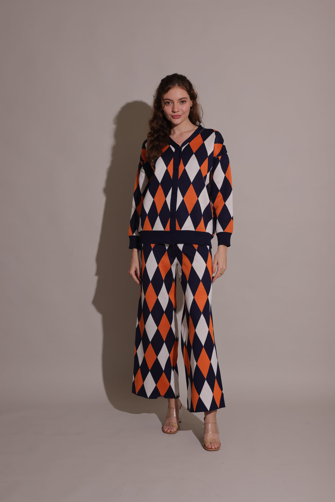 Dutch Coord Set (Orange & Black)