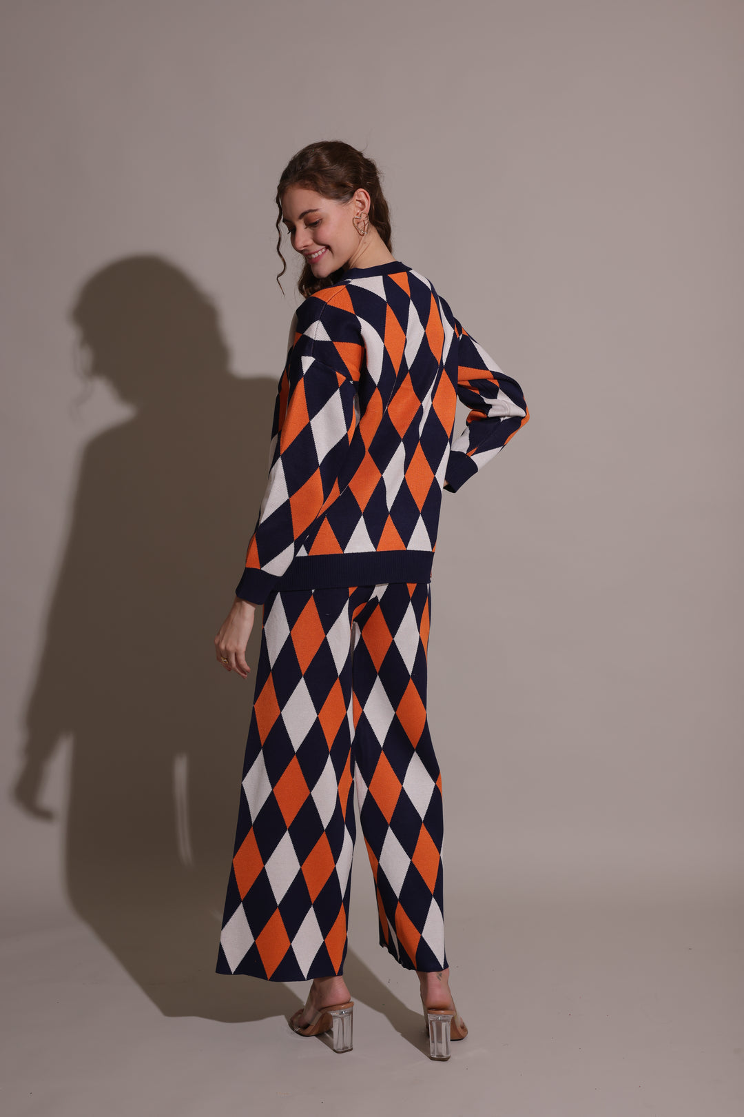 Dutch Coord Set (Orange & Black)