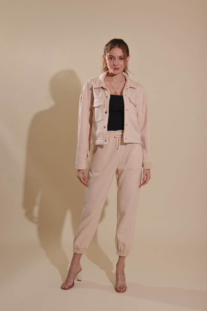 Phoebe Coord Set (Cream)