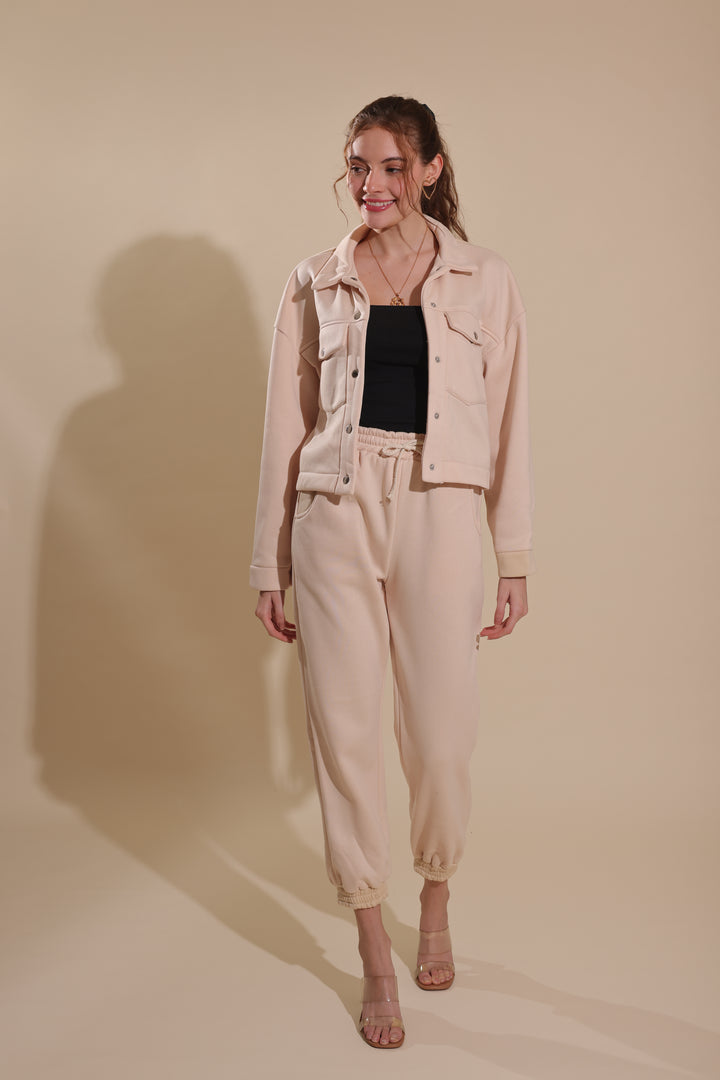 Phoebe Coord Set (Cream)