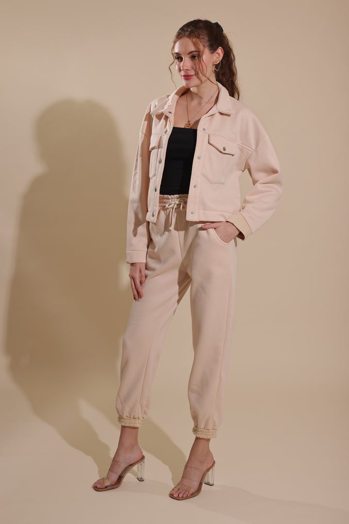 Phoebe Coord Set (Cream)