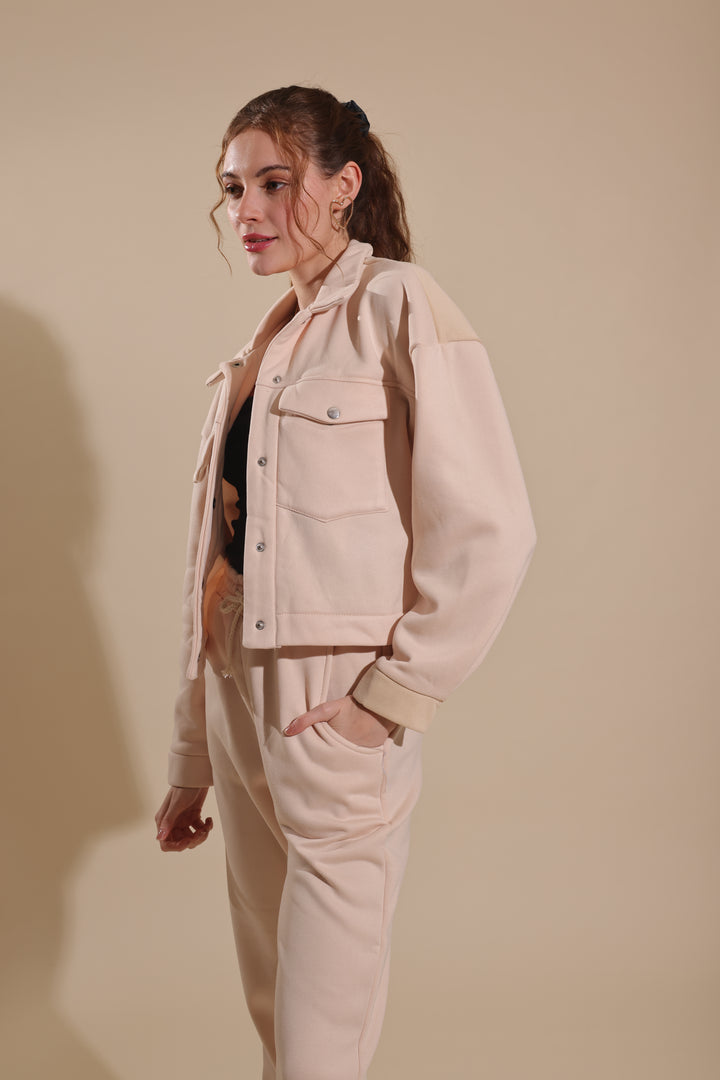 Phoebe Coord Set (Cream)