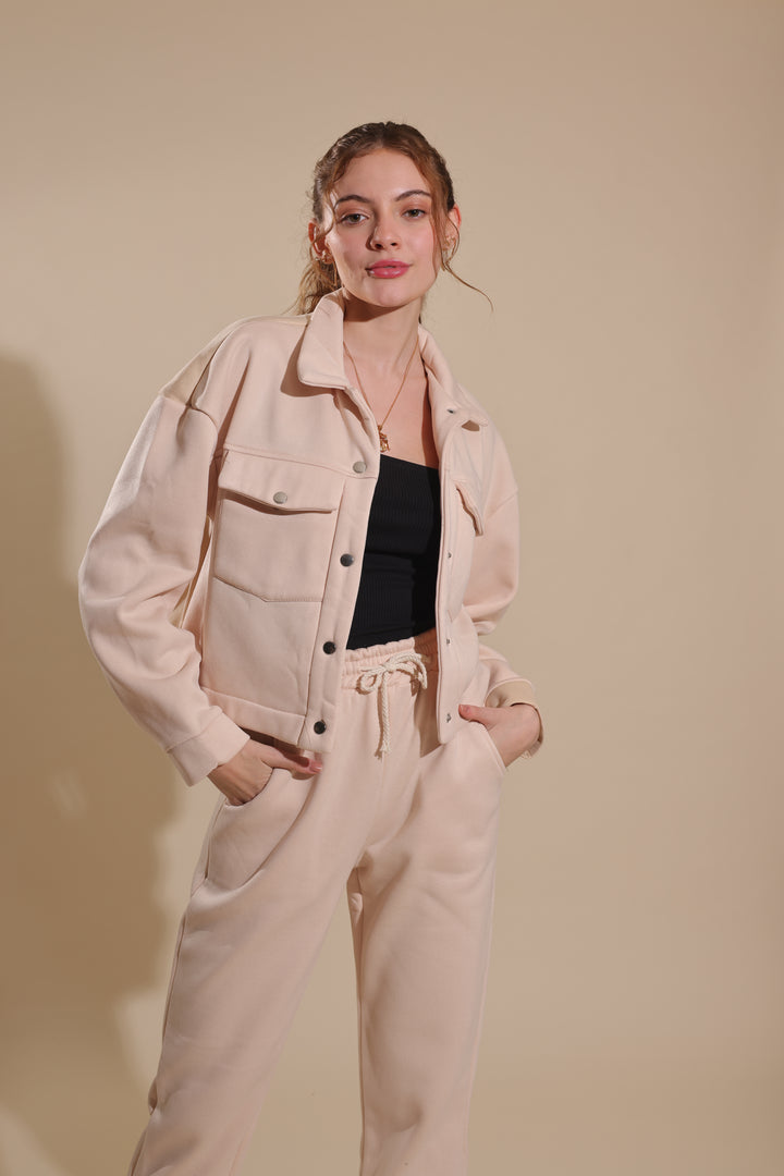 Phoebe Coord Set (Cream)