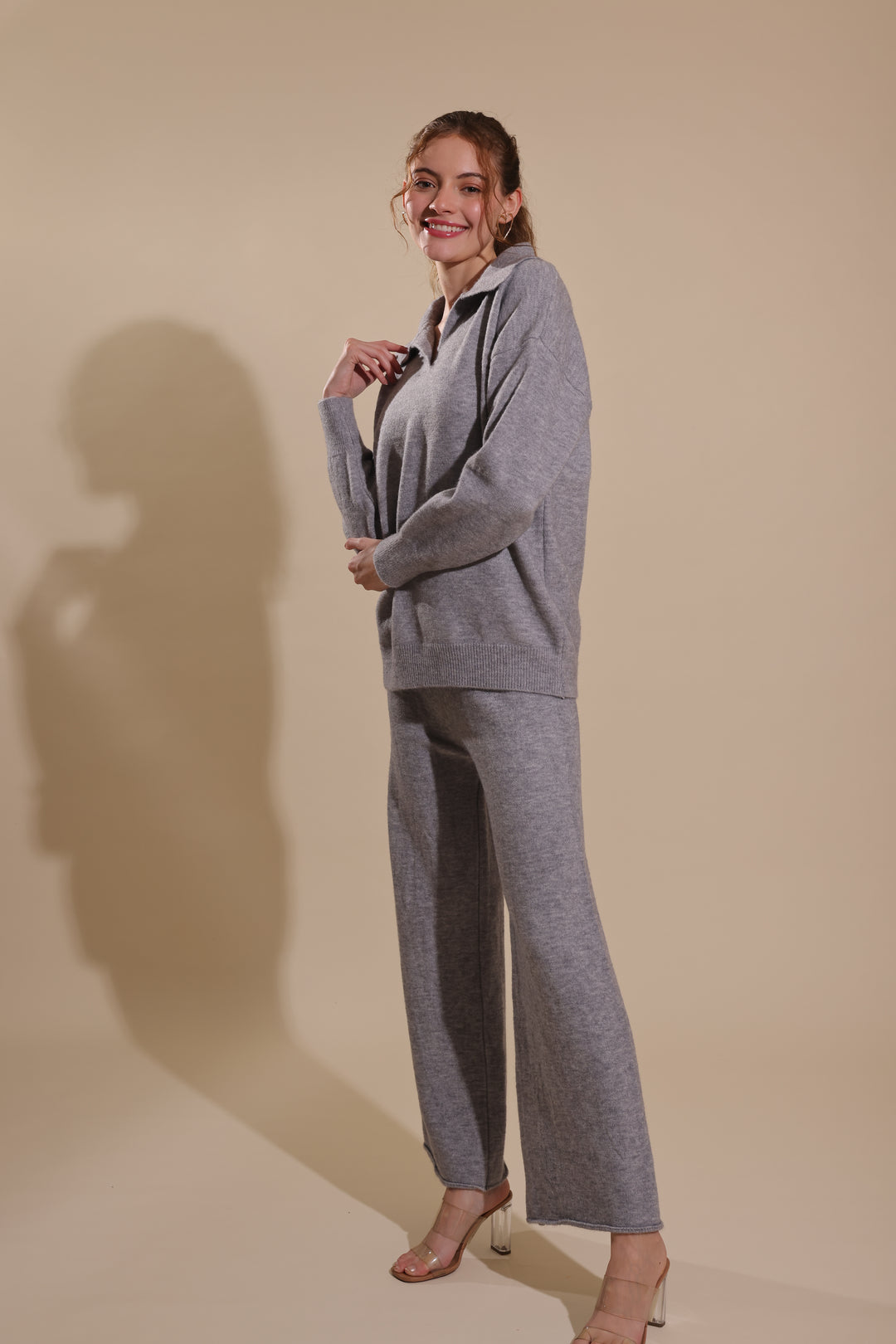 Rebecco Coord Set (Grey)