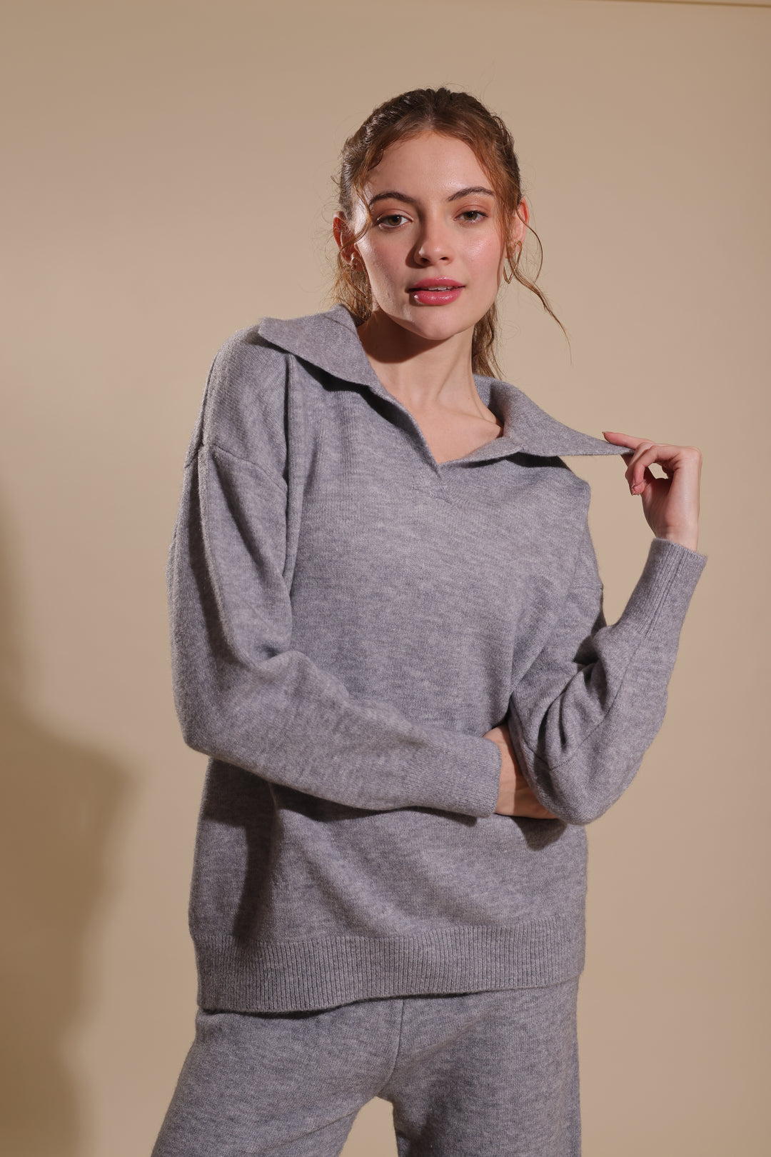 Rebecco Coord Set (Grey)