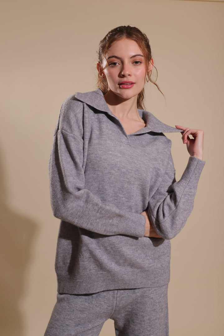 Rebecco Coord Set (Grey)