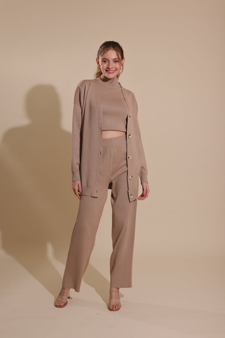 Suzanna Coord Set (Beige)