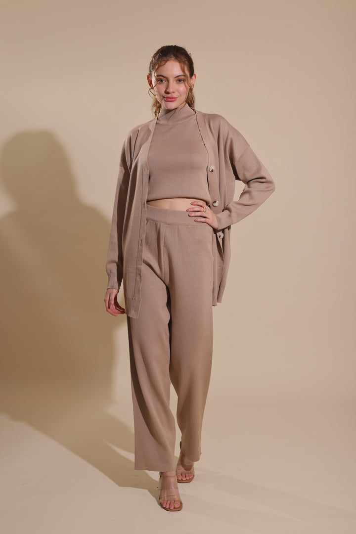 Suzanna Coord Set (Beige)