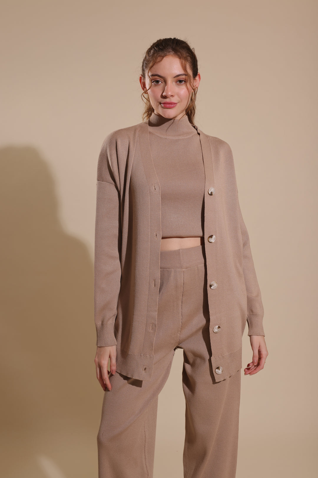 Suzanna Coord Set (Beige)