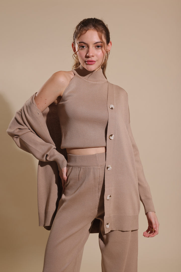 Suzanna Coord Set (Beige)