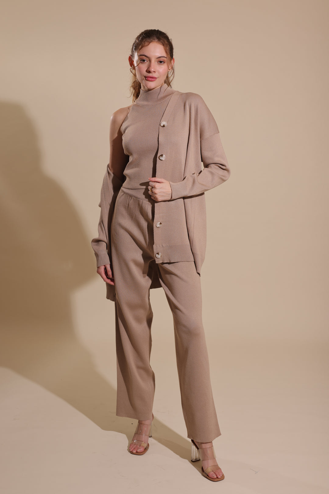 Suzanna Coord Set (Beige)