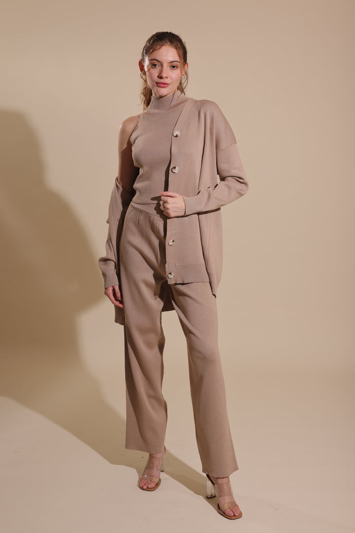 Suzanna Coord Set (Beige)