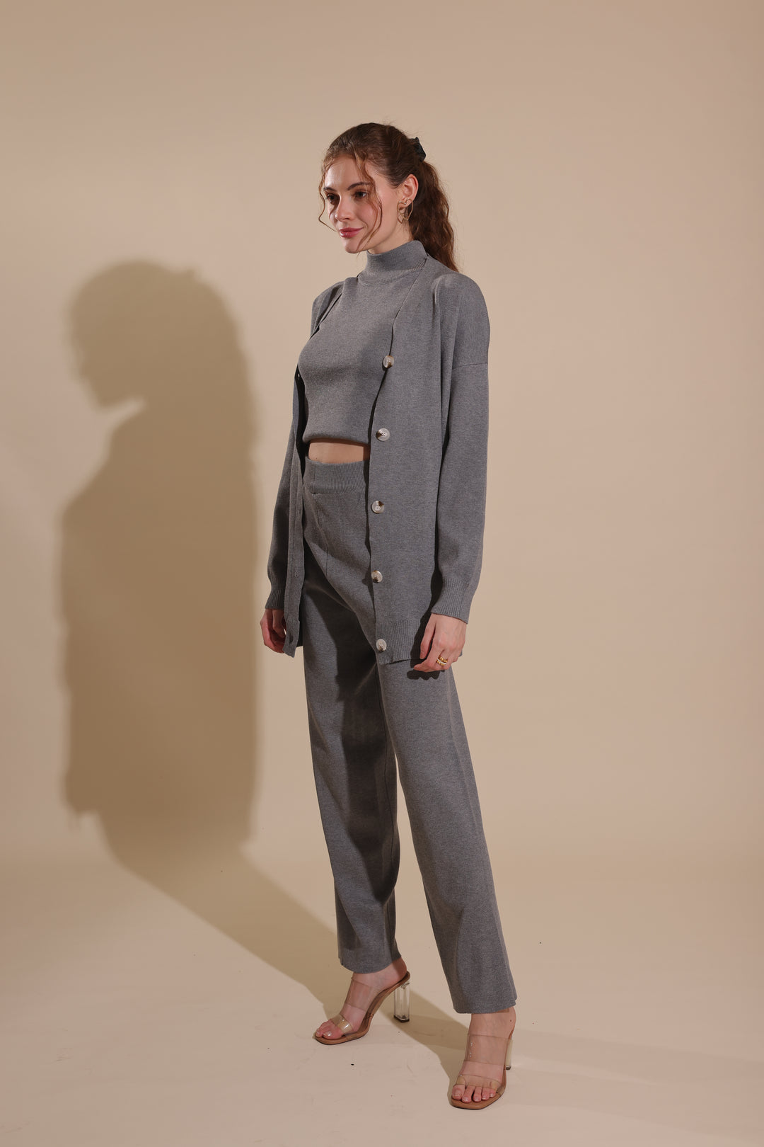 Suzanna Coord Set (Grey)