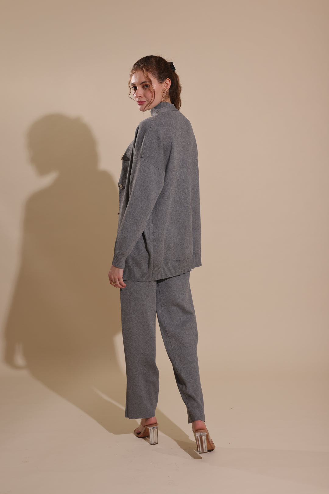 Suzanna Coord Set (Grey)