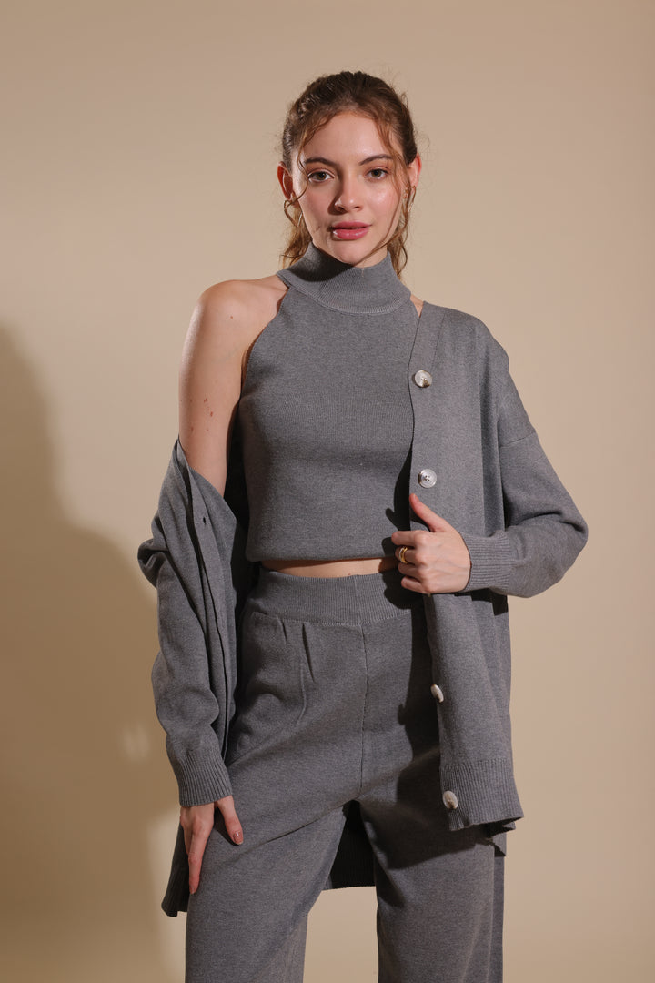 Suzanna Coord Set (Grey)