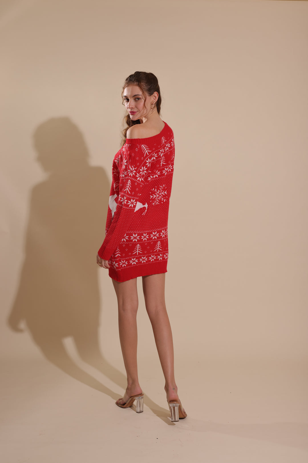 Carol Dress - Limited Edition (Red & White)