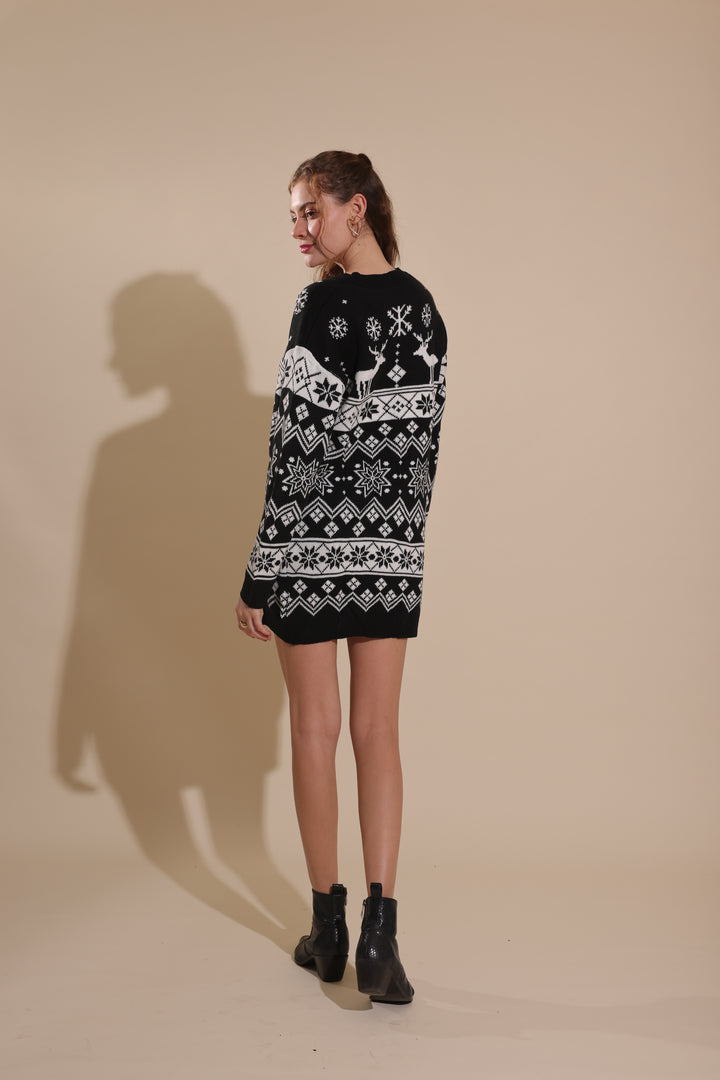 Carol Dress - Limited Edition (Black & Grey)