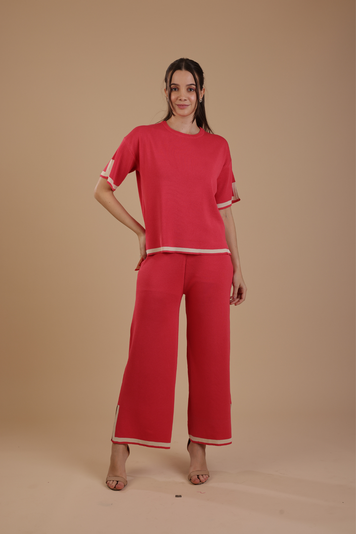 Paulo Coord Set (Red Pink)