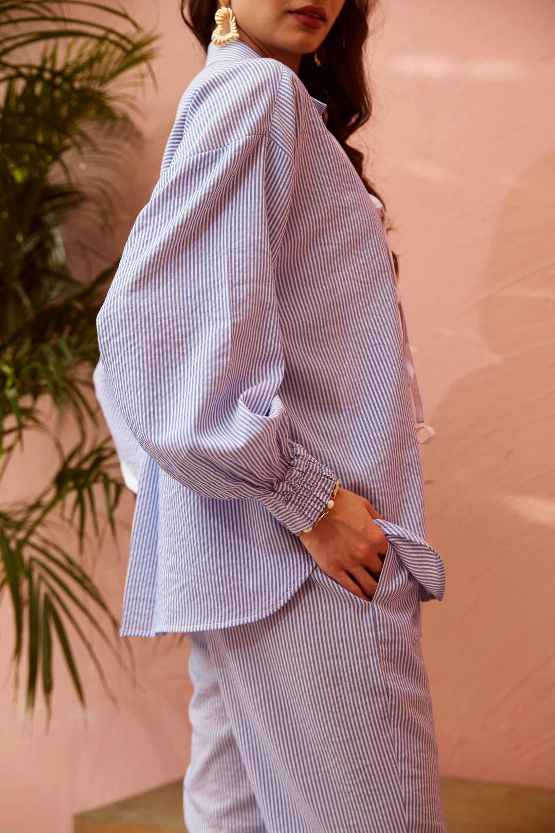 Dune Coord Set (Blue & White)