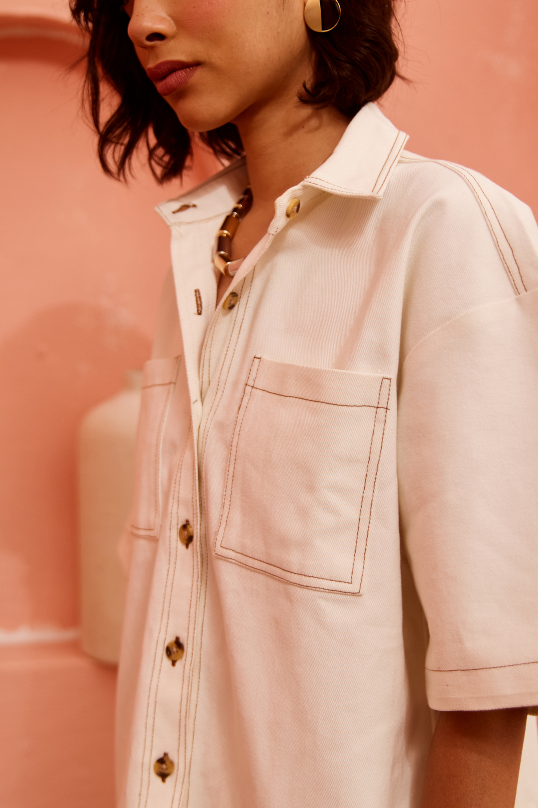 Luna Denim Coord Set