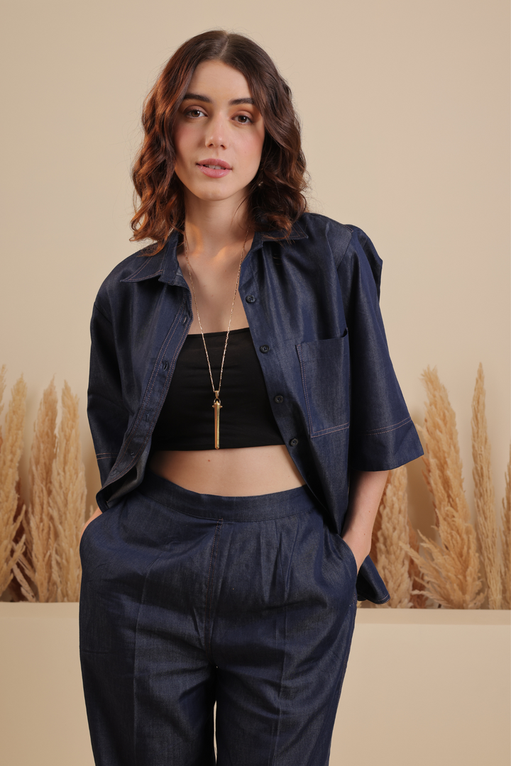 Sandra Coord Set (Indigo)