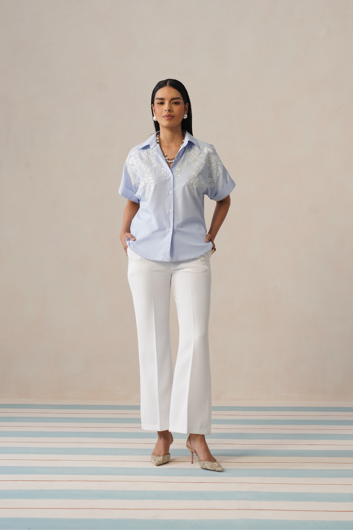 Sky Bloom Co-ord Set