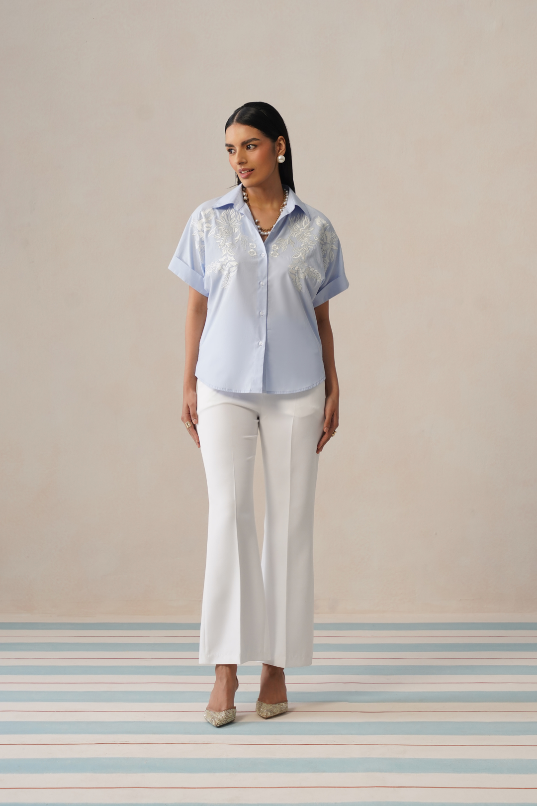 Sky Bloom Co-ord Set