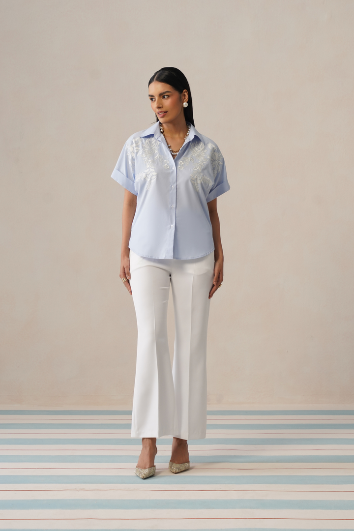 Sky Bloom Co-ord Set