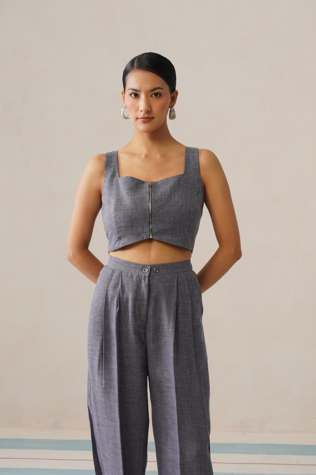 Camille 2.0 Co-ord Set (Arctic Blue)
