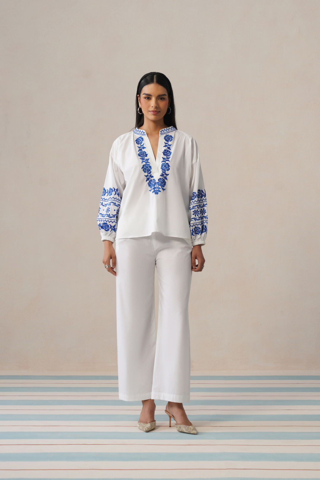 Indigo Garden Co-ord Set