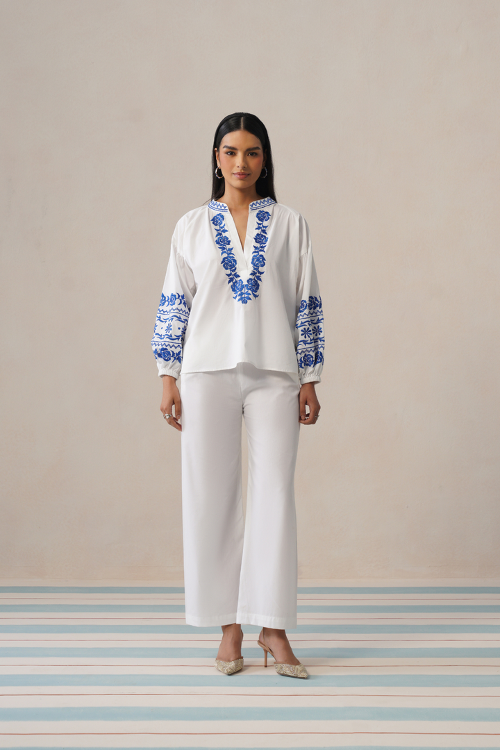 Indigo Garden Co-ord Set