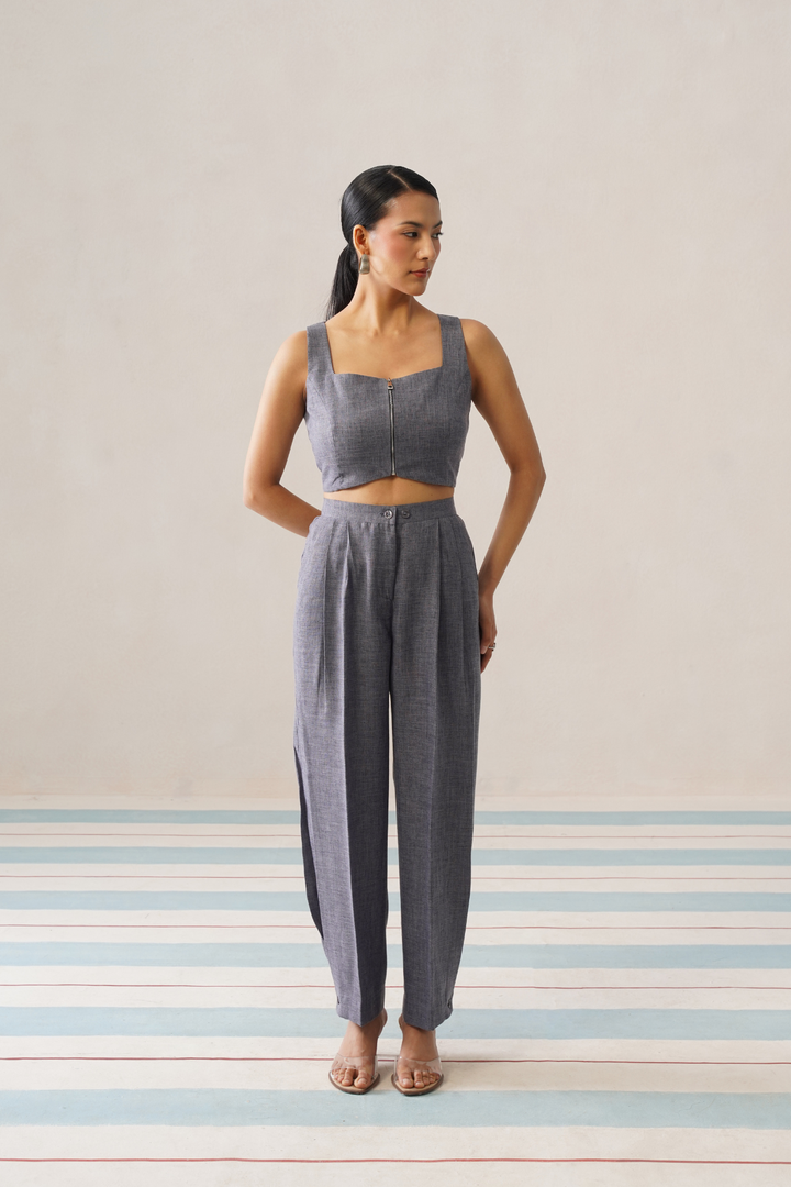 Camille 2.0 Co-ord Set (Arctic Blue)