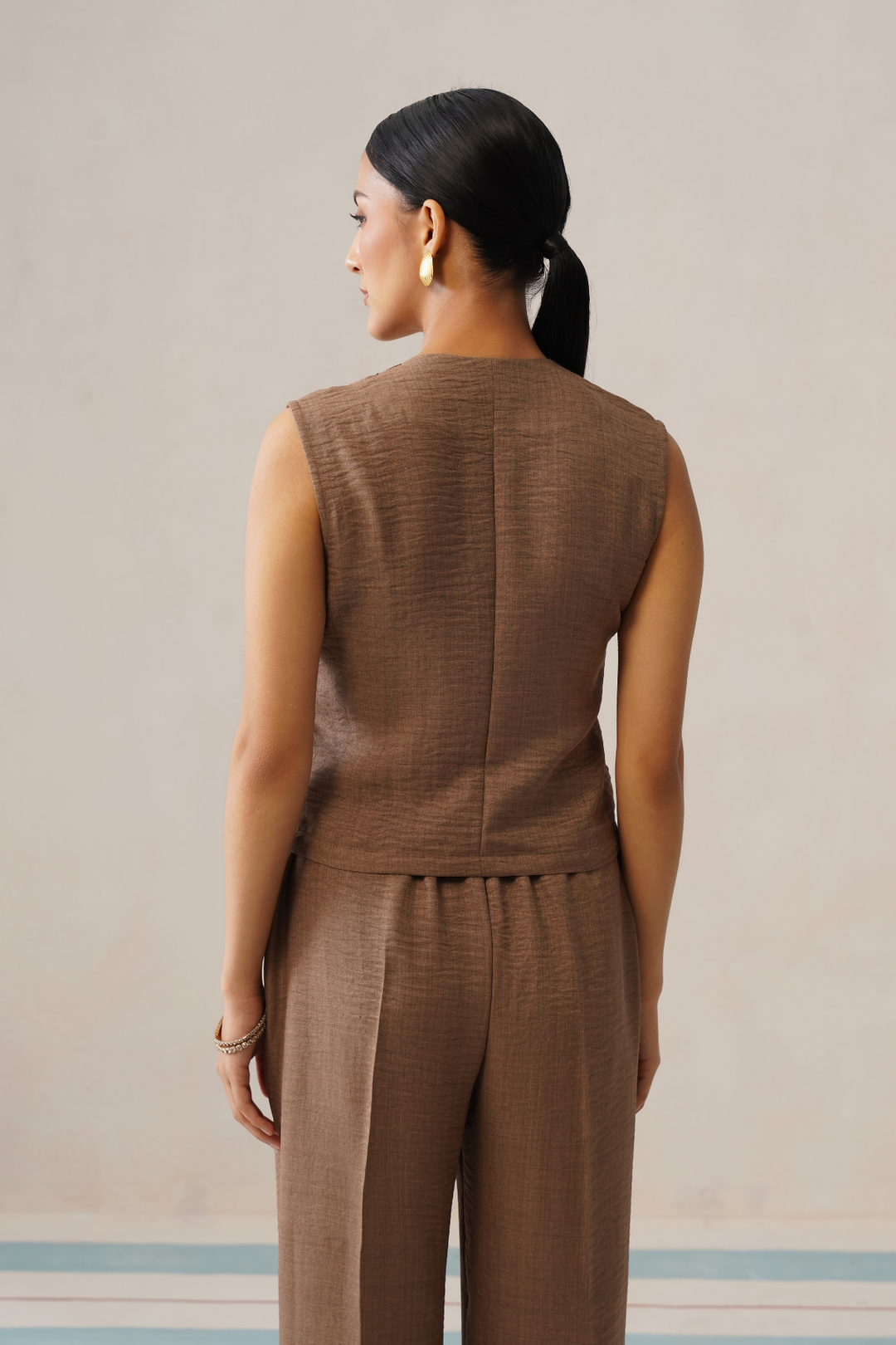 Tuscan Co-ord Set (Siena Brown)