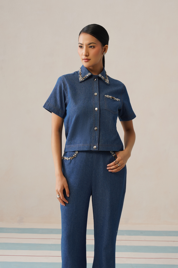 Valentina Denim Co-ord Set