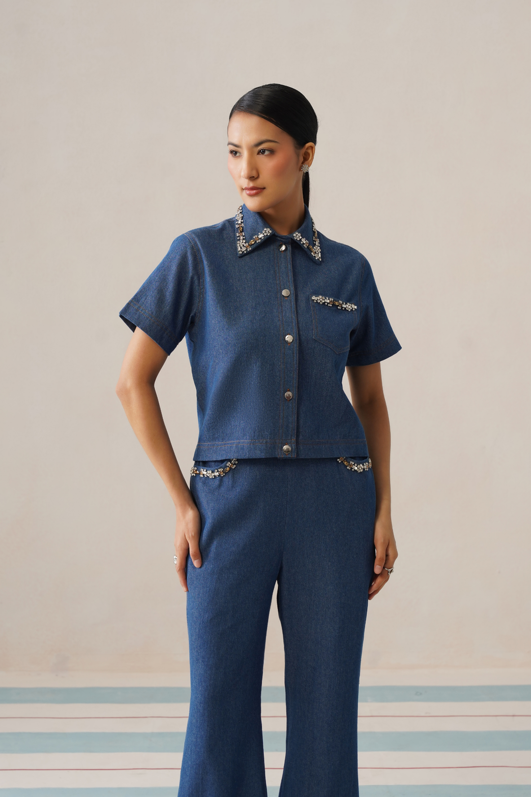 Valentina Denim Co-ord Set