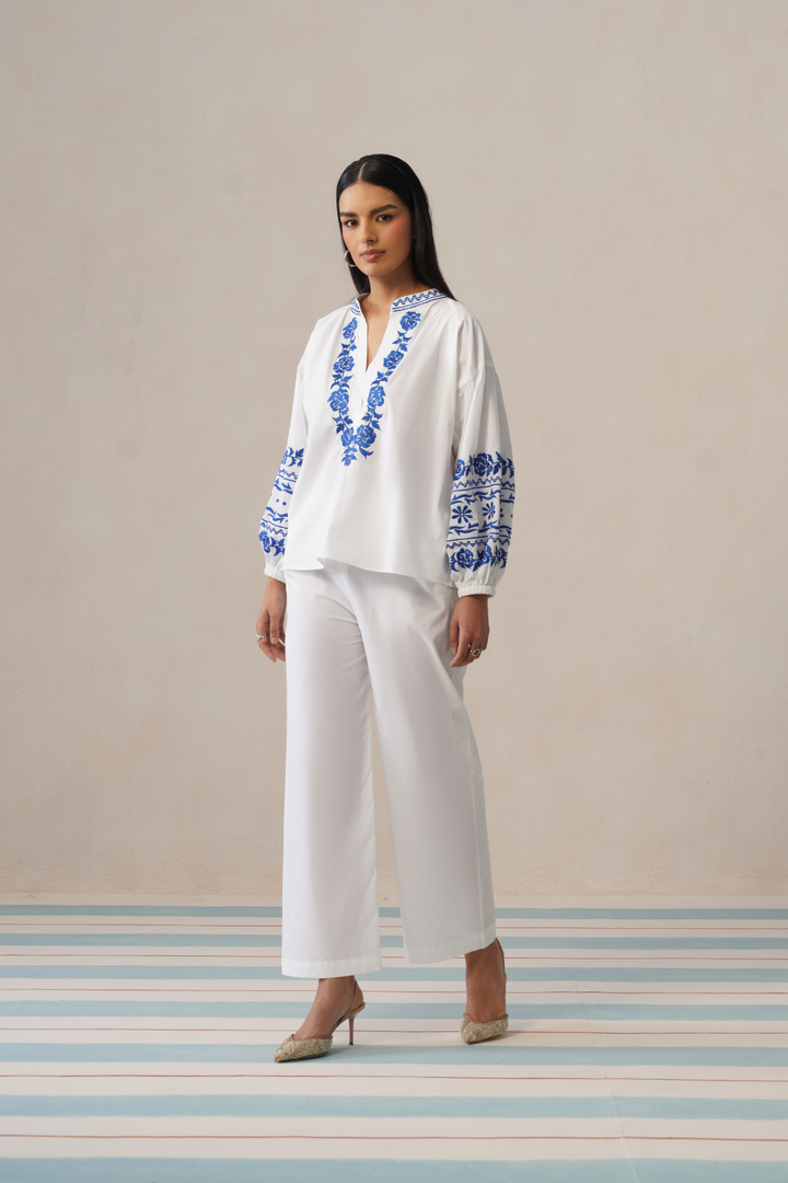 Indigo Garden Co-ord Set