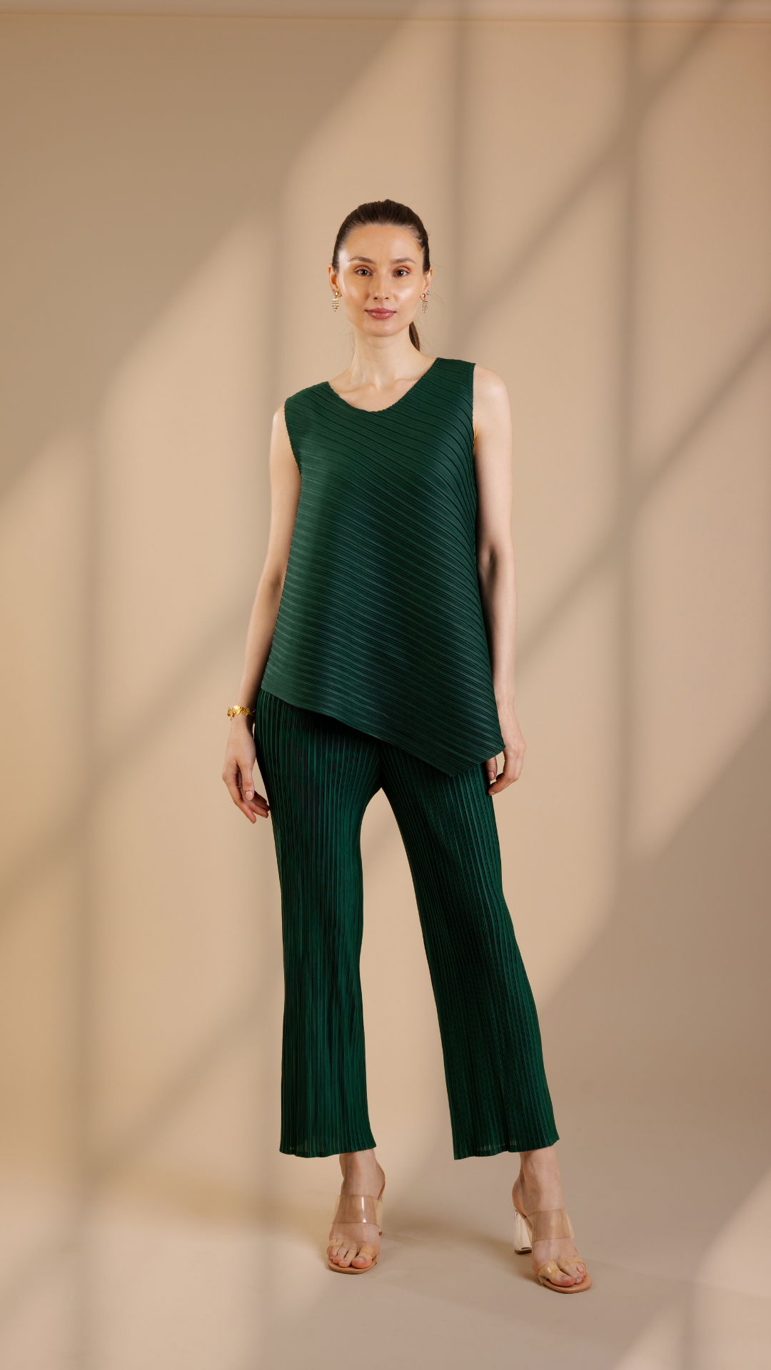 Murcia Pleated Coord Set (As Seen On Jannat Khurana)