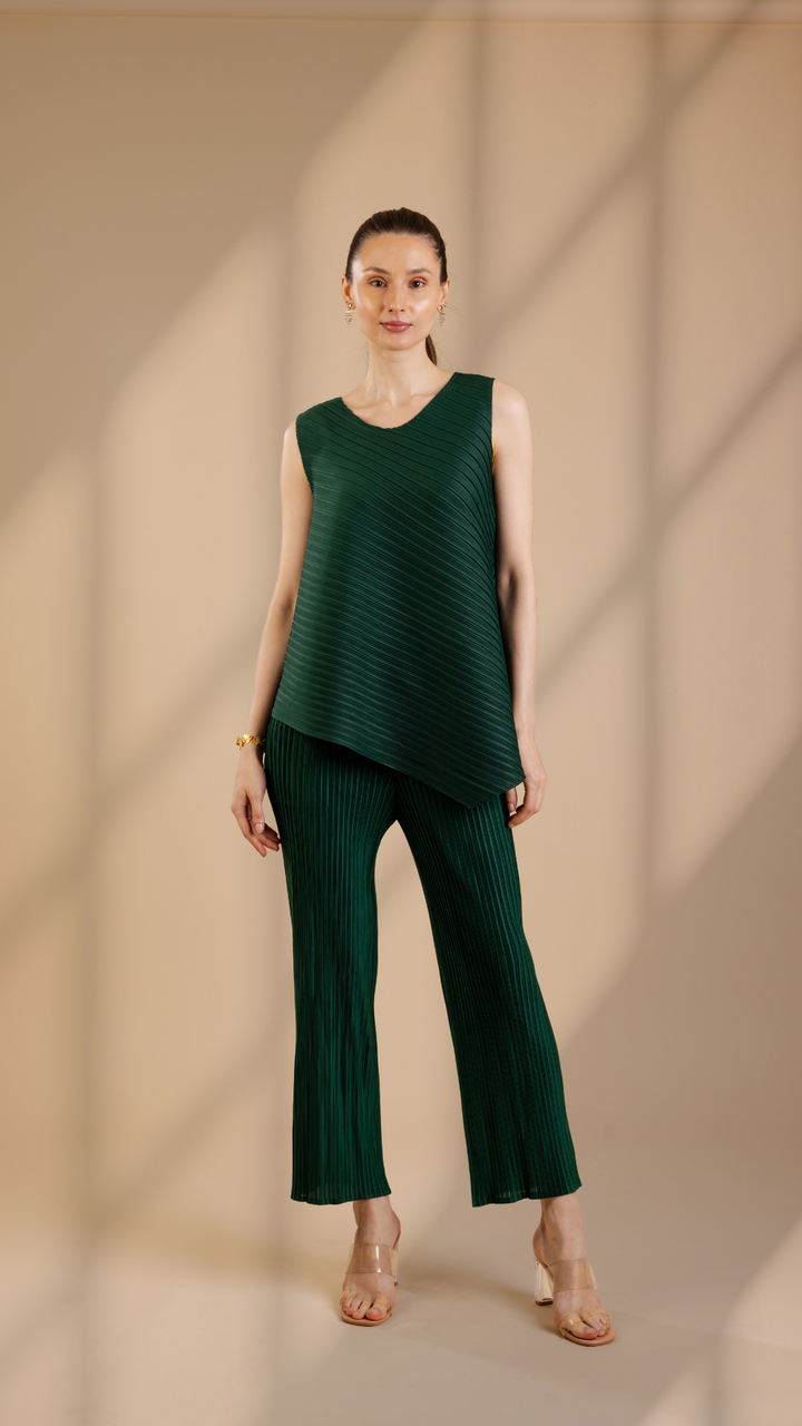 Murcia Pleated Coord Set (As Seen On Jannat Khurana)