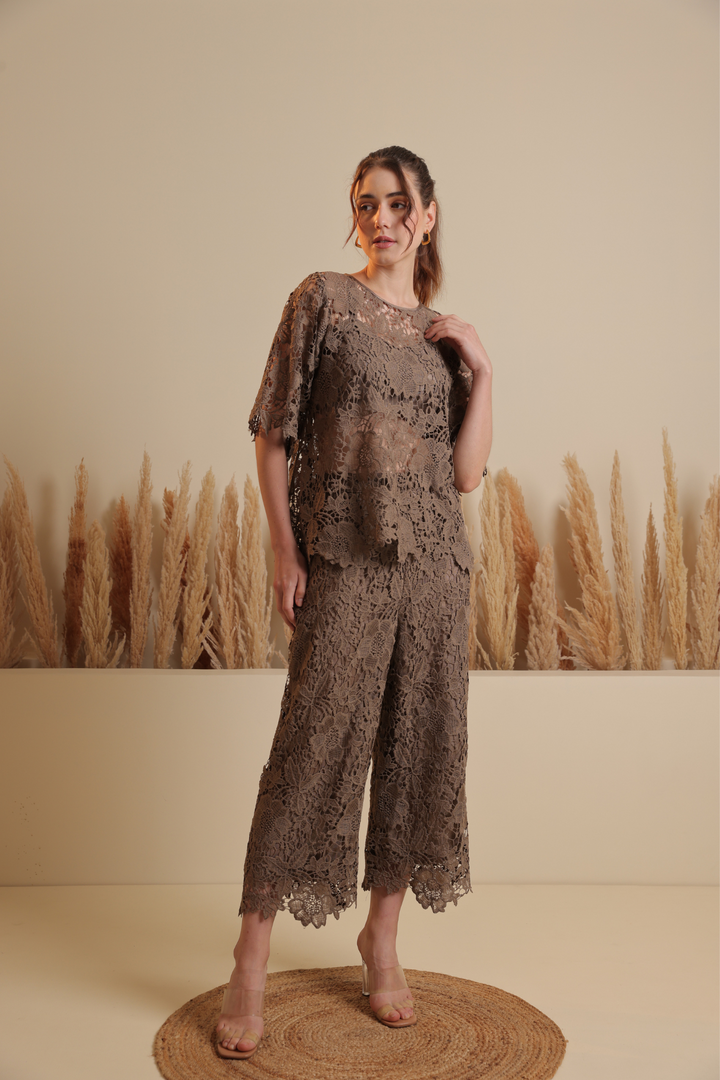 Mughetto Coord Set (Chocolate)