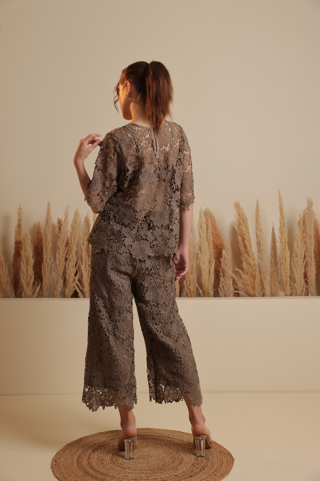 Mughetto Coord Set (Chocolate)