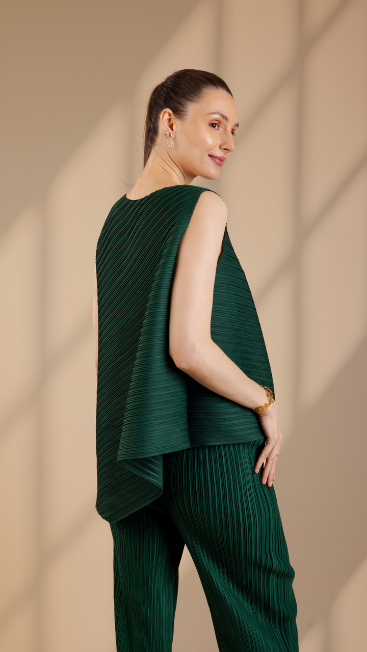 Murcia Pleated Coord Set (As Seen On Jannat Khurana)