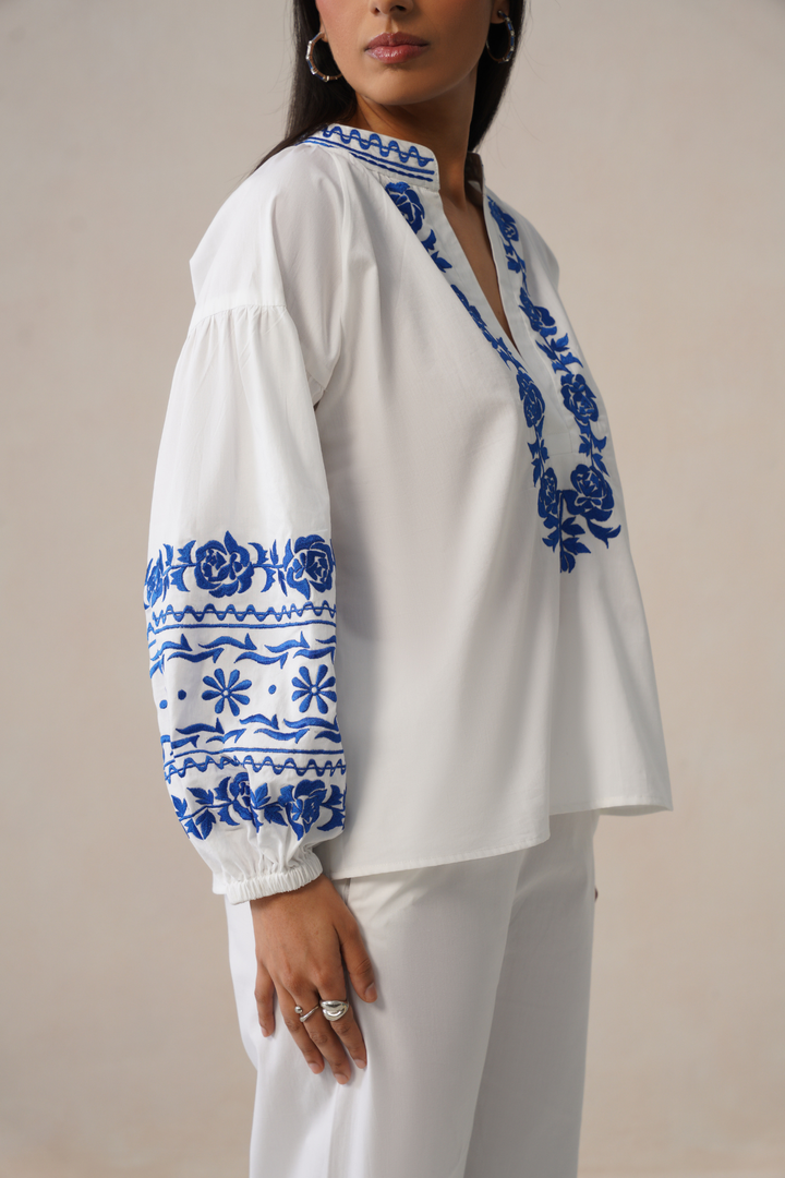 Indigo Garden Co-ord Set