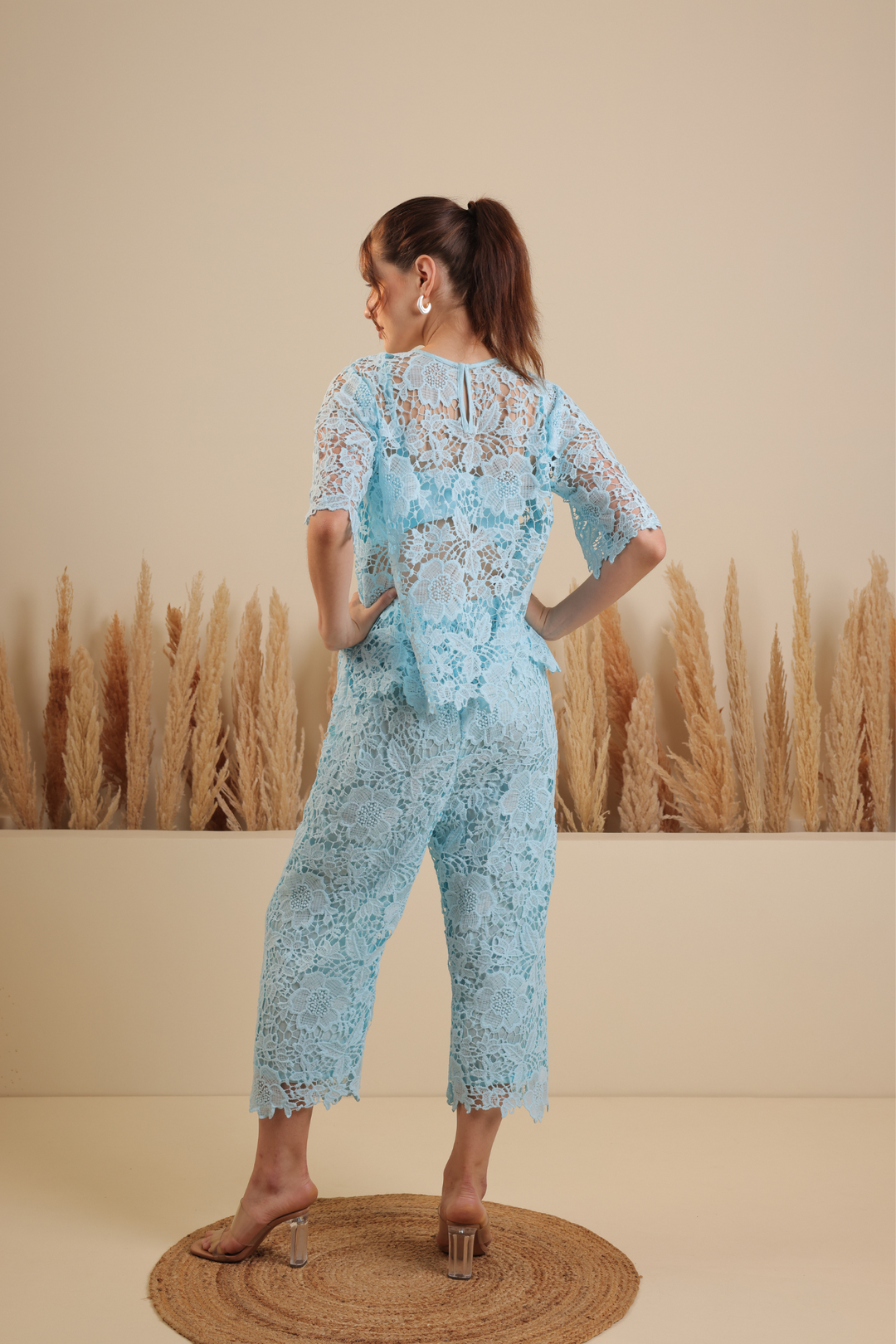 Mughetto Coord Set (Azure)