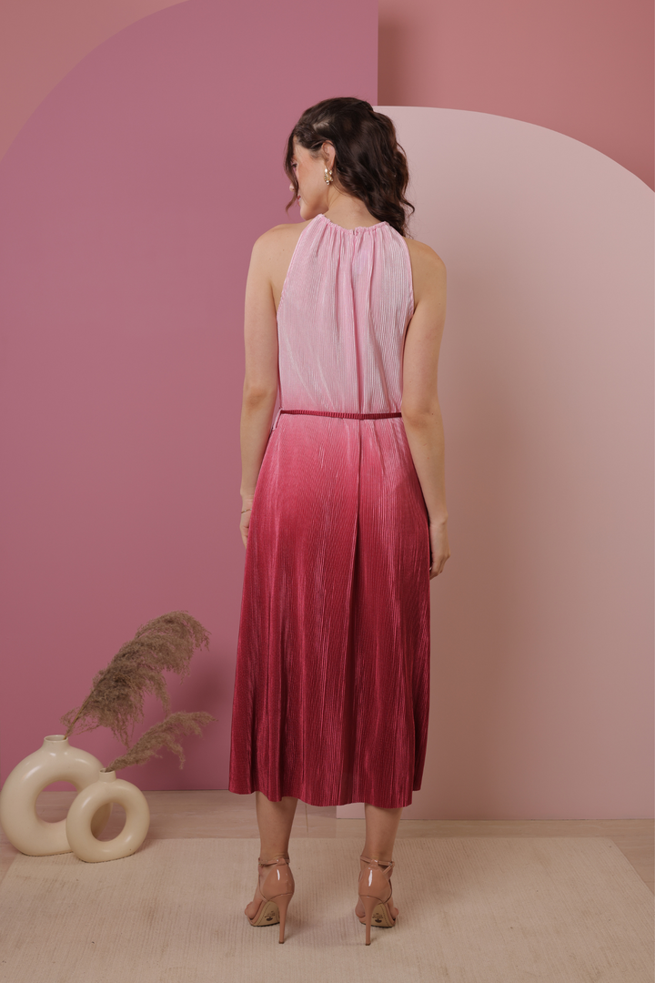 Janice Dress (Fuchsia)