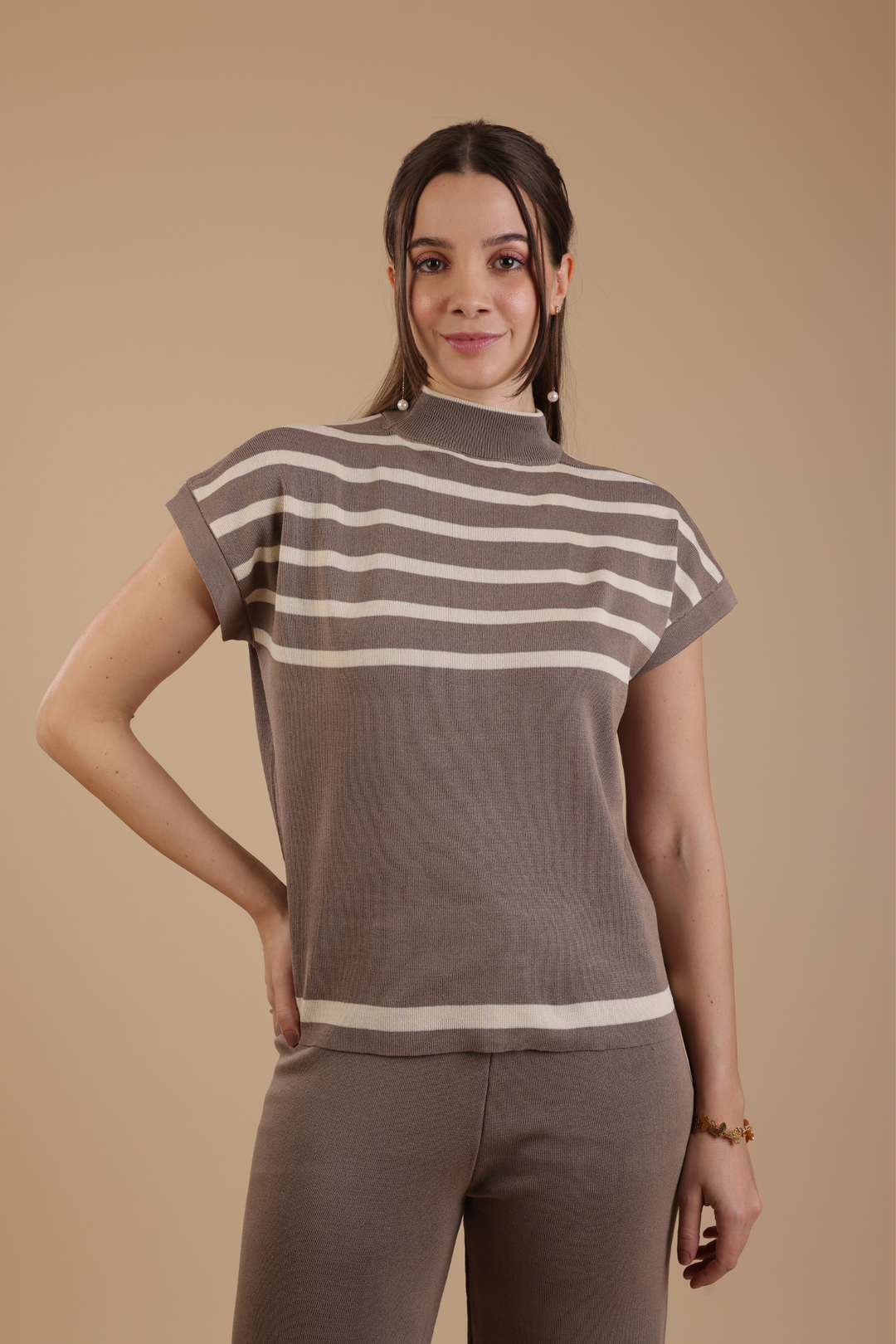 Torino Coord Set (Fossil Grey)