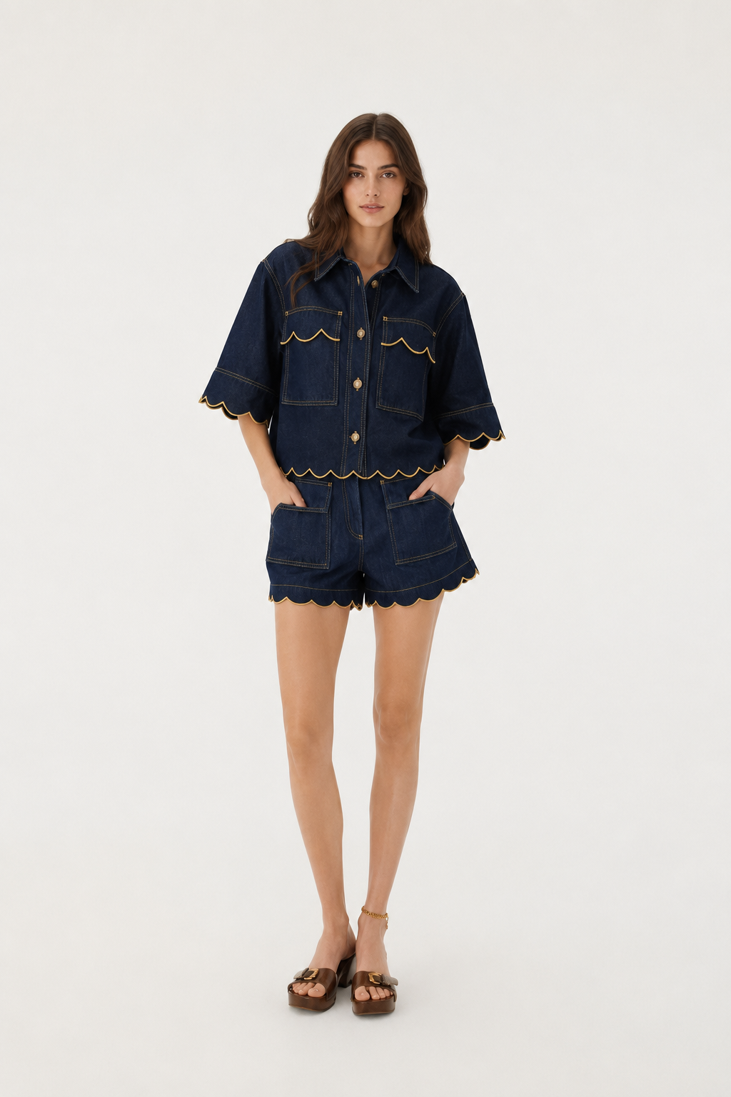 Gigi Denim Coord Set (As Seen on Vasundhra Sharma)